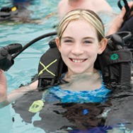 girl diver
