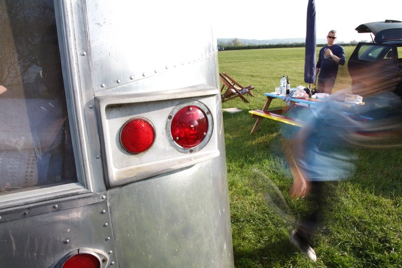 taillight of Airstream
