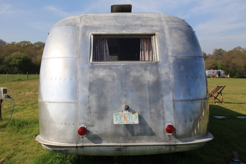 Vintage Airstream in Isle of Wight