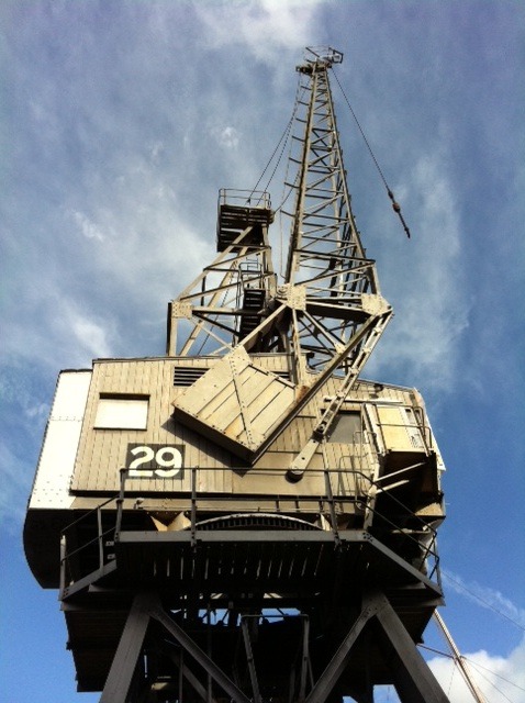 Crane in Bristol
