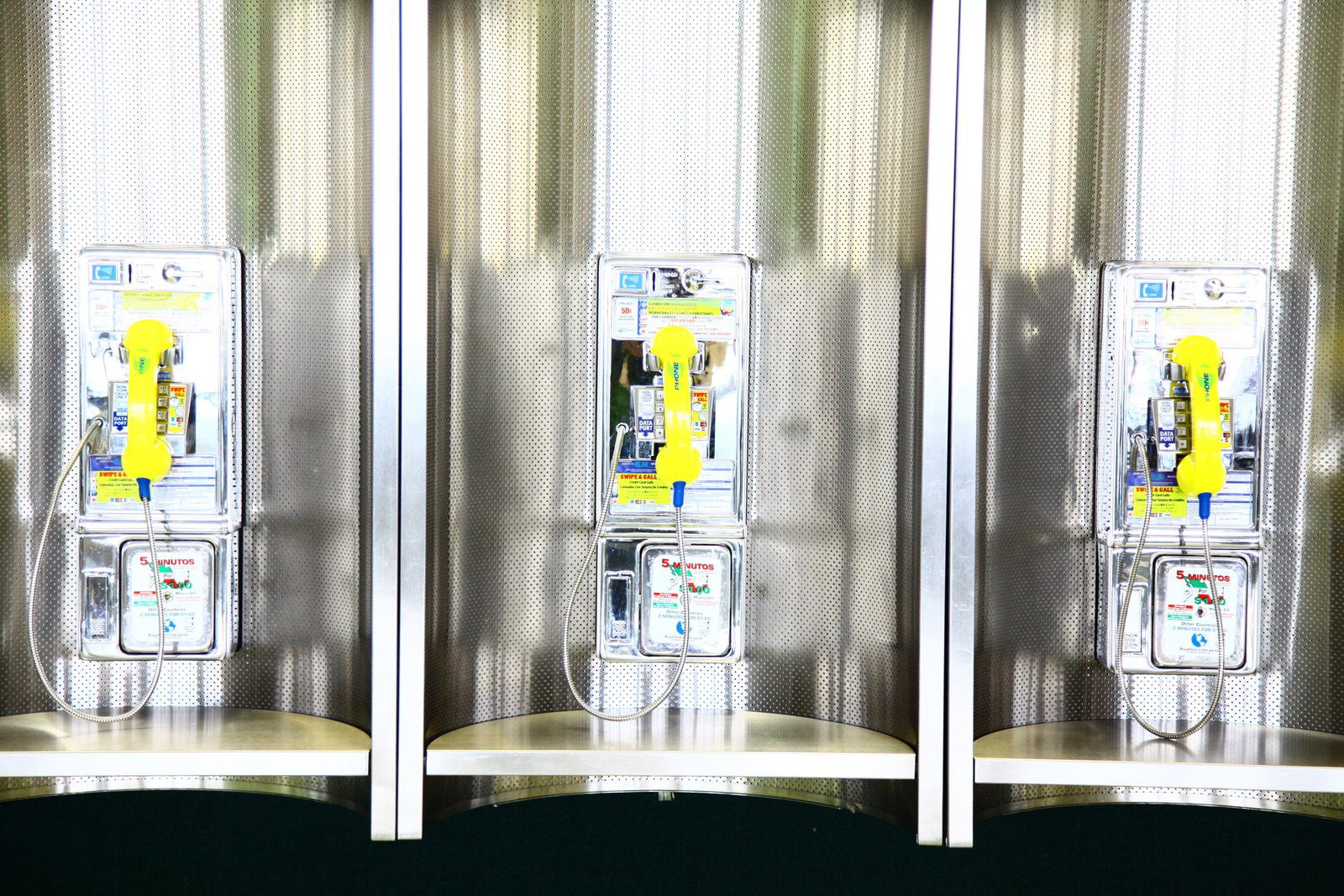 telephone booths