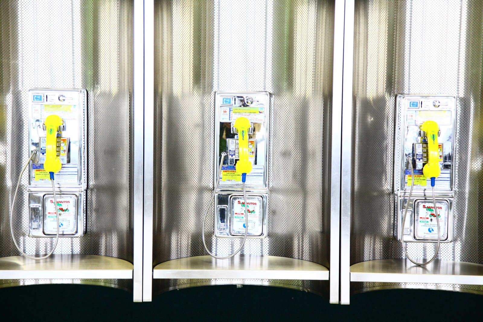 telephone booths