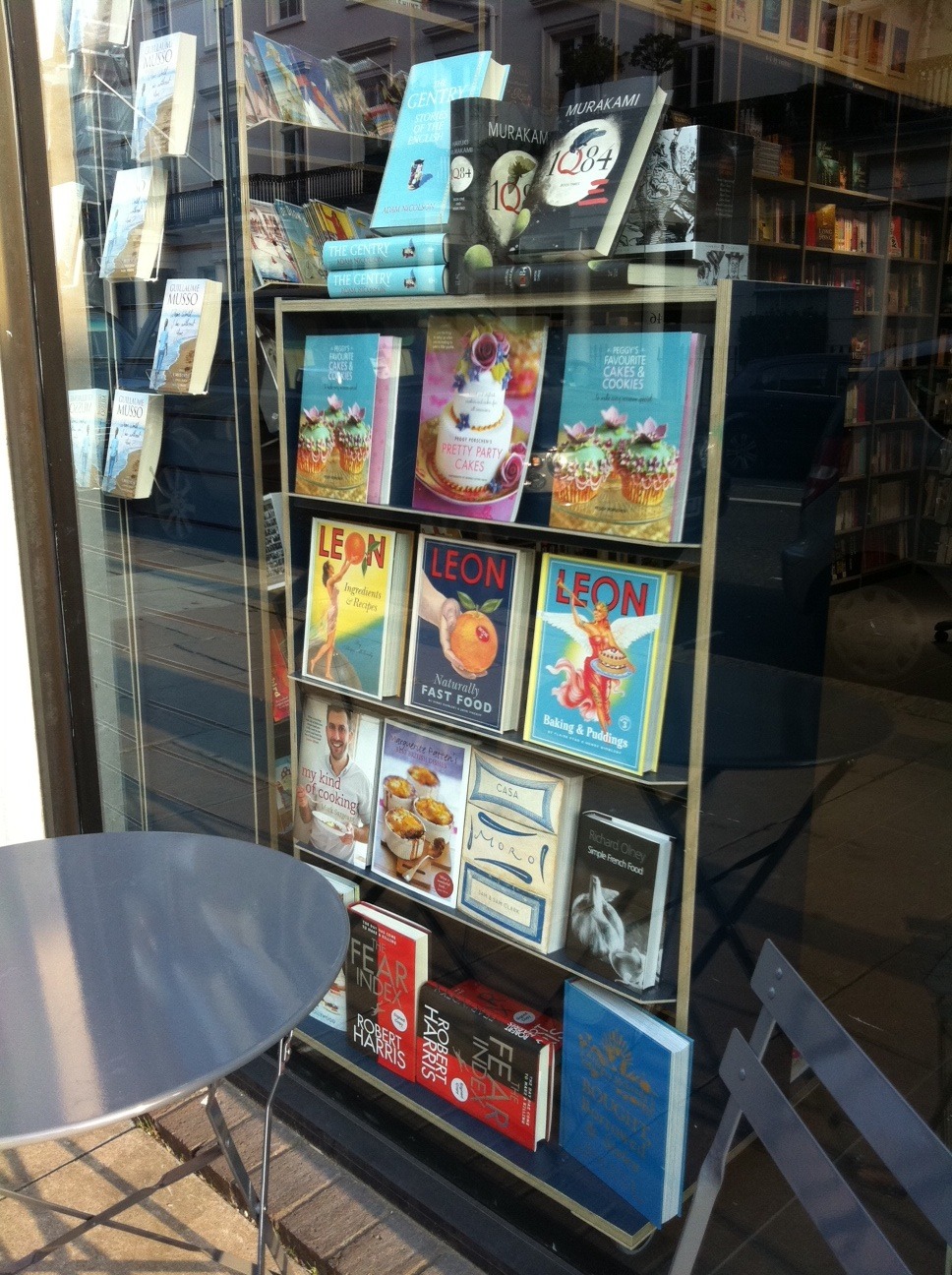 Books in the window