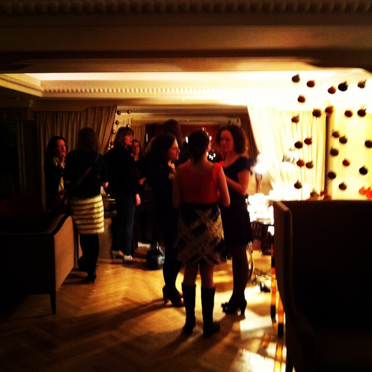 The Pudding Parlour at night
