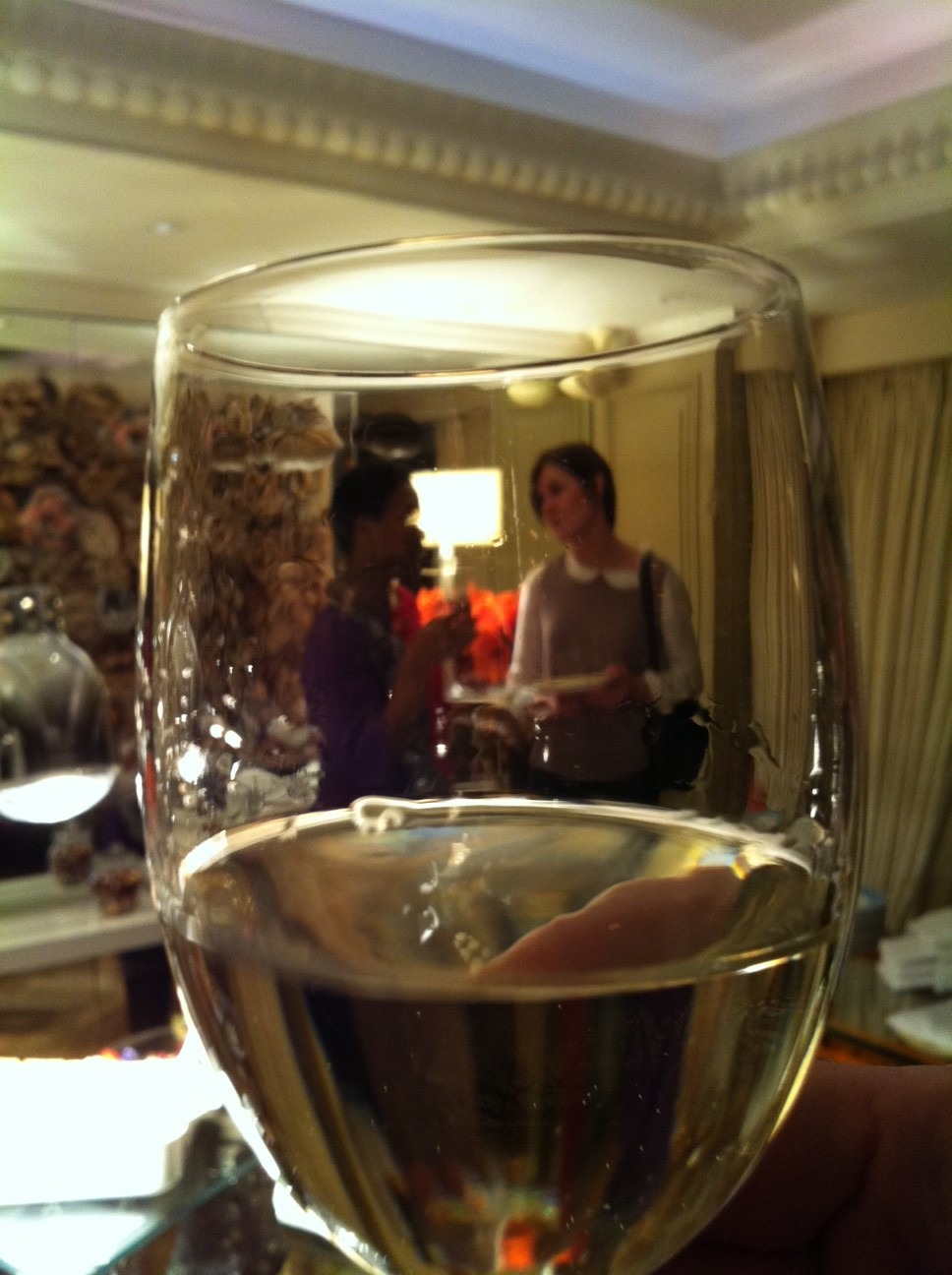 My usual view of fellow bloggers