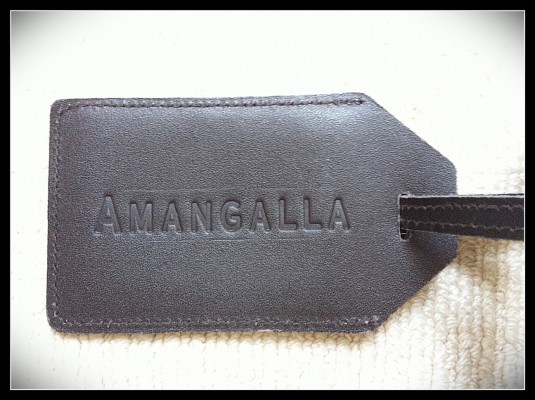 Amangalla tag luggage tag from Amangalla