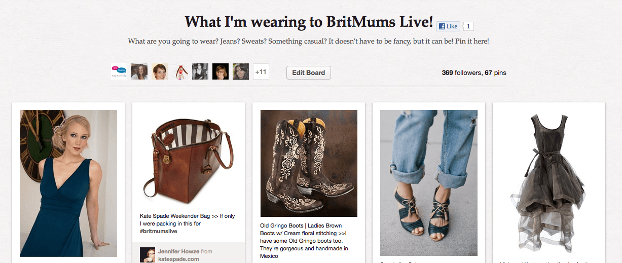 what i'm wearing to britmumslive on pinterest