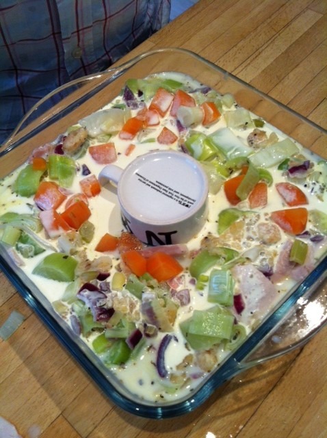 uncooked pie