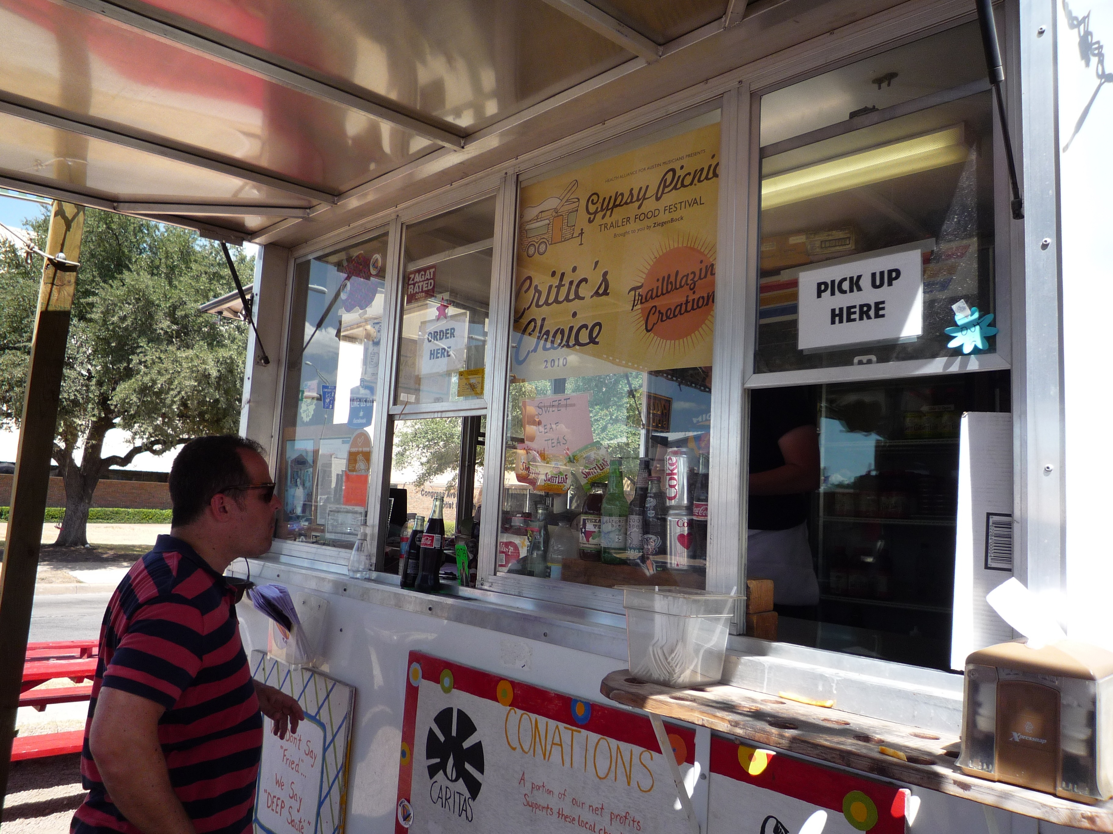 Ordering at The Mighty Cone