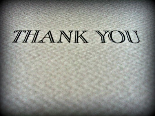 thank you edit Thank you card