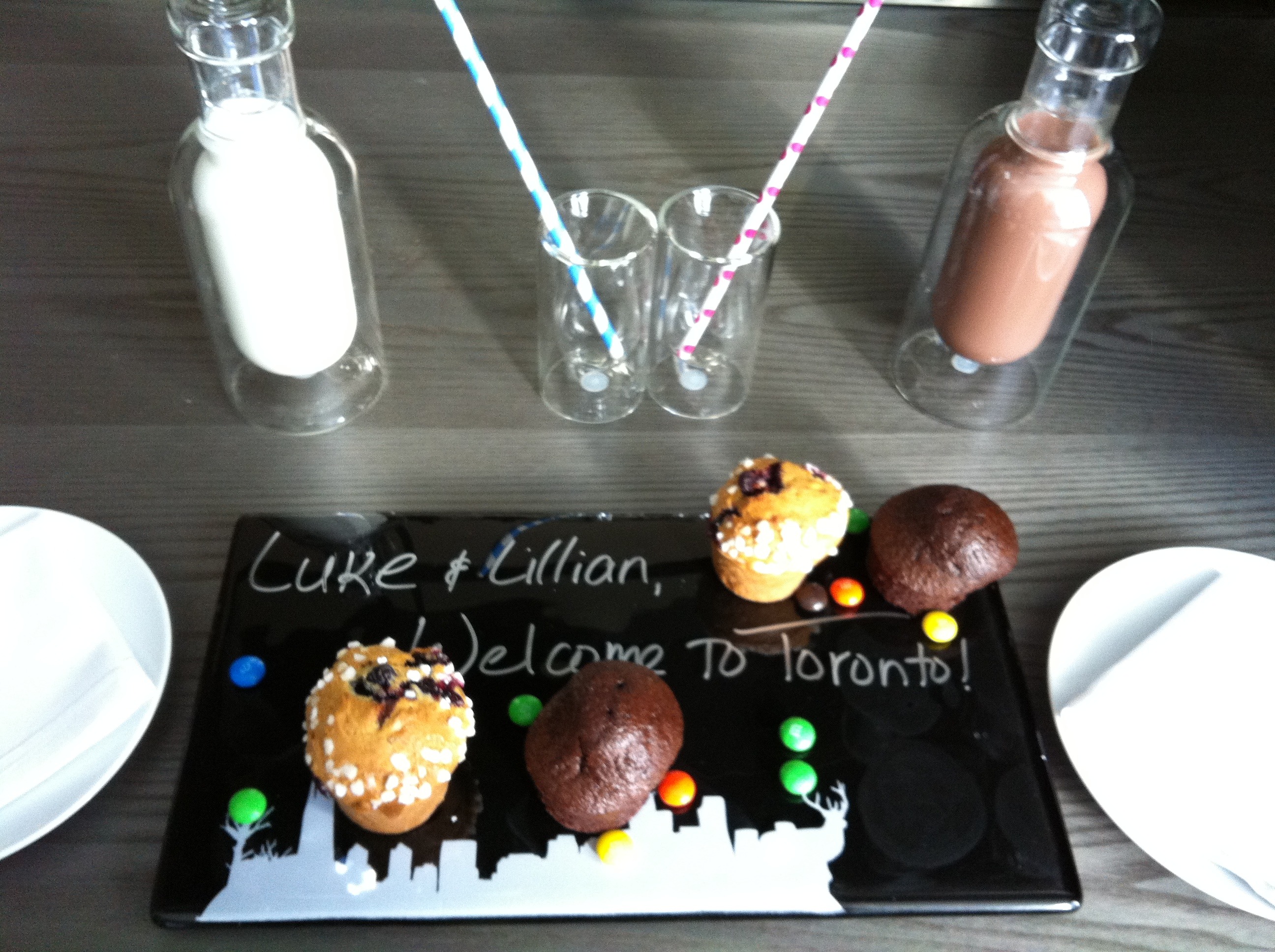 kids' message Four Seasons Toronto