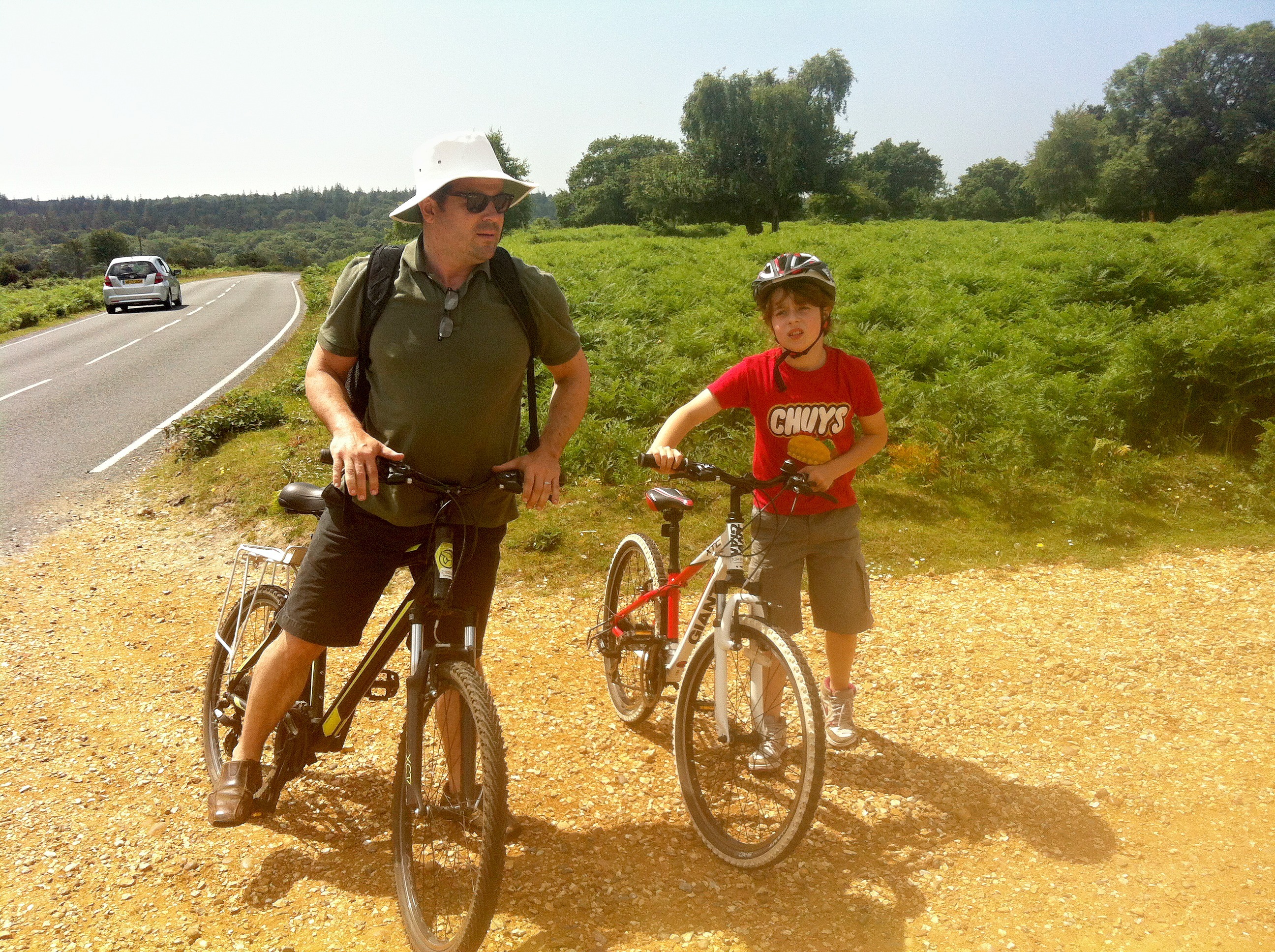 Bicycling in New Forest