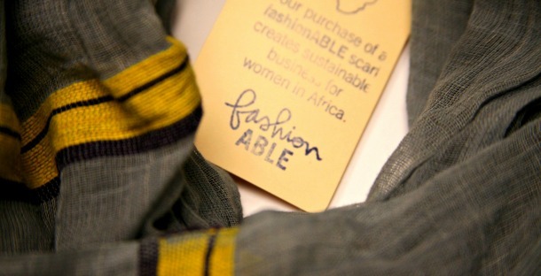fashionable scarf from Ethiopia