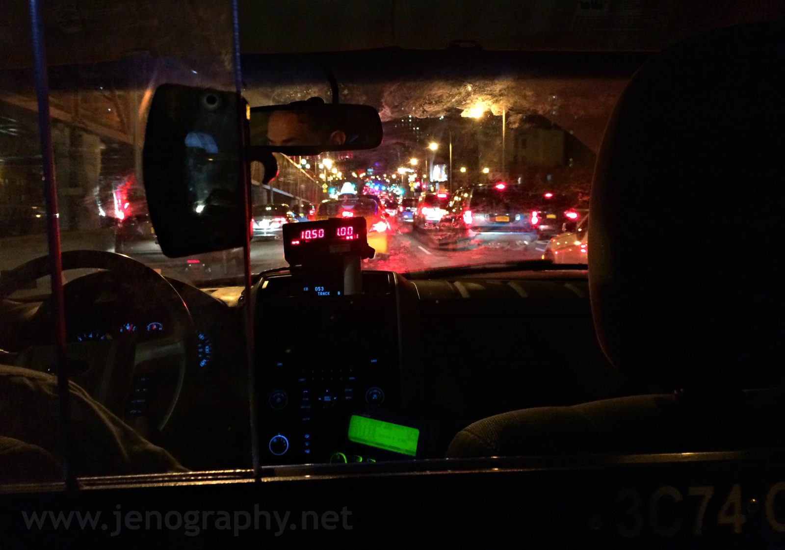 Taxi cab in New York City