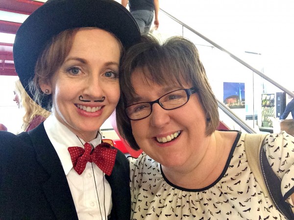 Jennifer Howze and Mummy Barrow