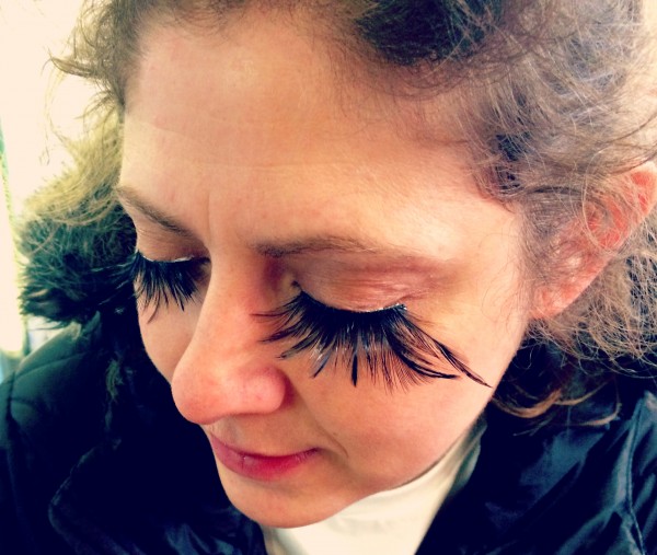 Red Ted Art bats her lashes