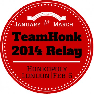 TeamHonk 2014 Relay badge