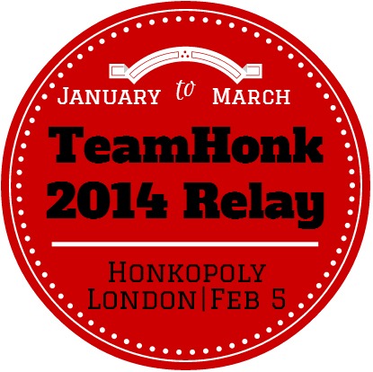 TeamHonk 2014 Relay badge