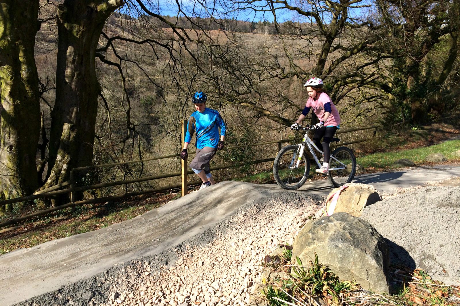 mountain biking