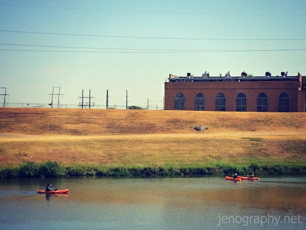 Kayaking in Fort Worth, Texas