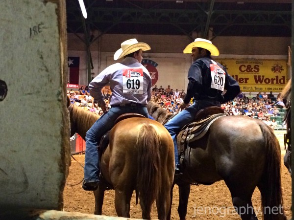 Cowboys at the Fort Worth Rodeo