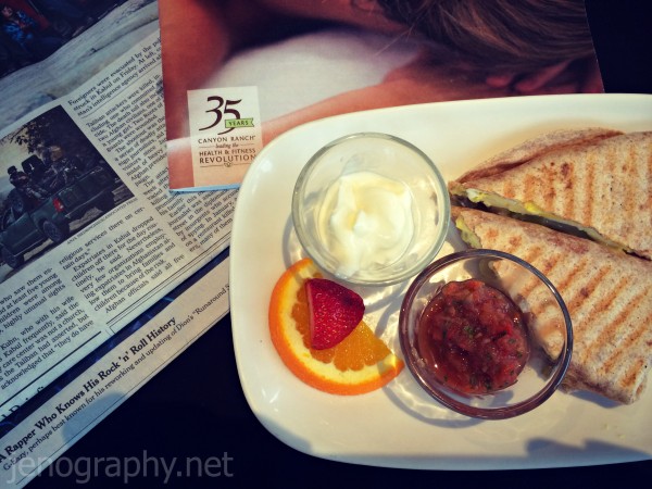 Breakfast at Canyon Ranch