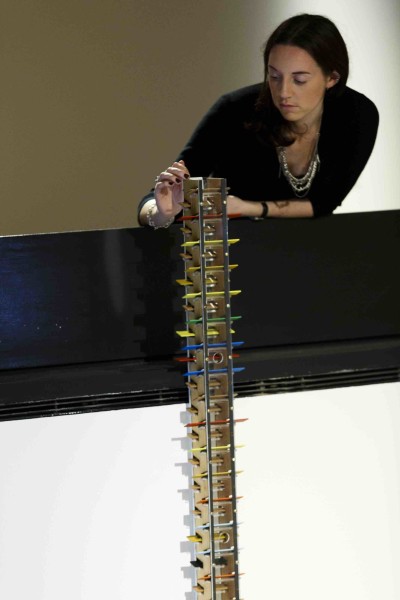 Musical Tower at Eames exhibit Barbican on Jenography