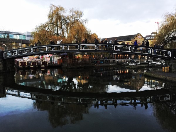 Bridge to Camden Lock market by jenography.net
