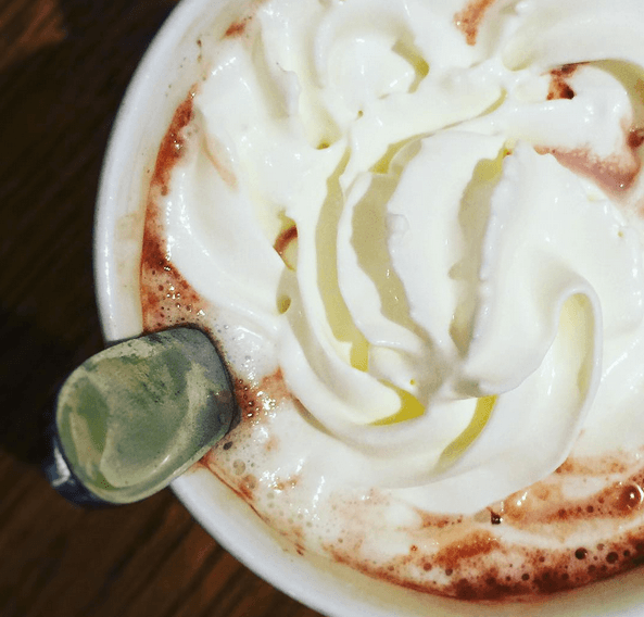 Hot chocolate on Jenography