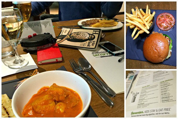 family meal Holiday Inn Camden Lock
