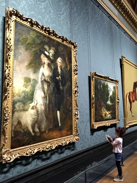girl at National Gallery - Jenography