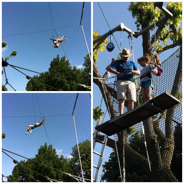 Trapeze lessons in Regents Park - Jenography