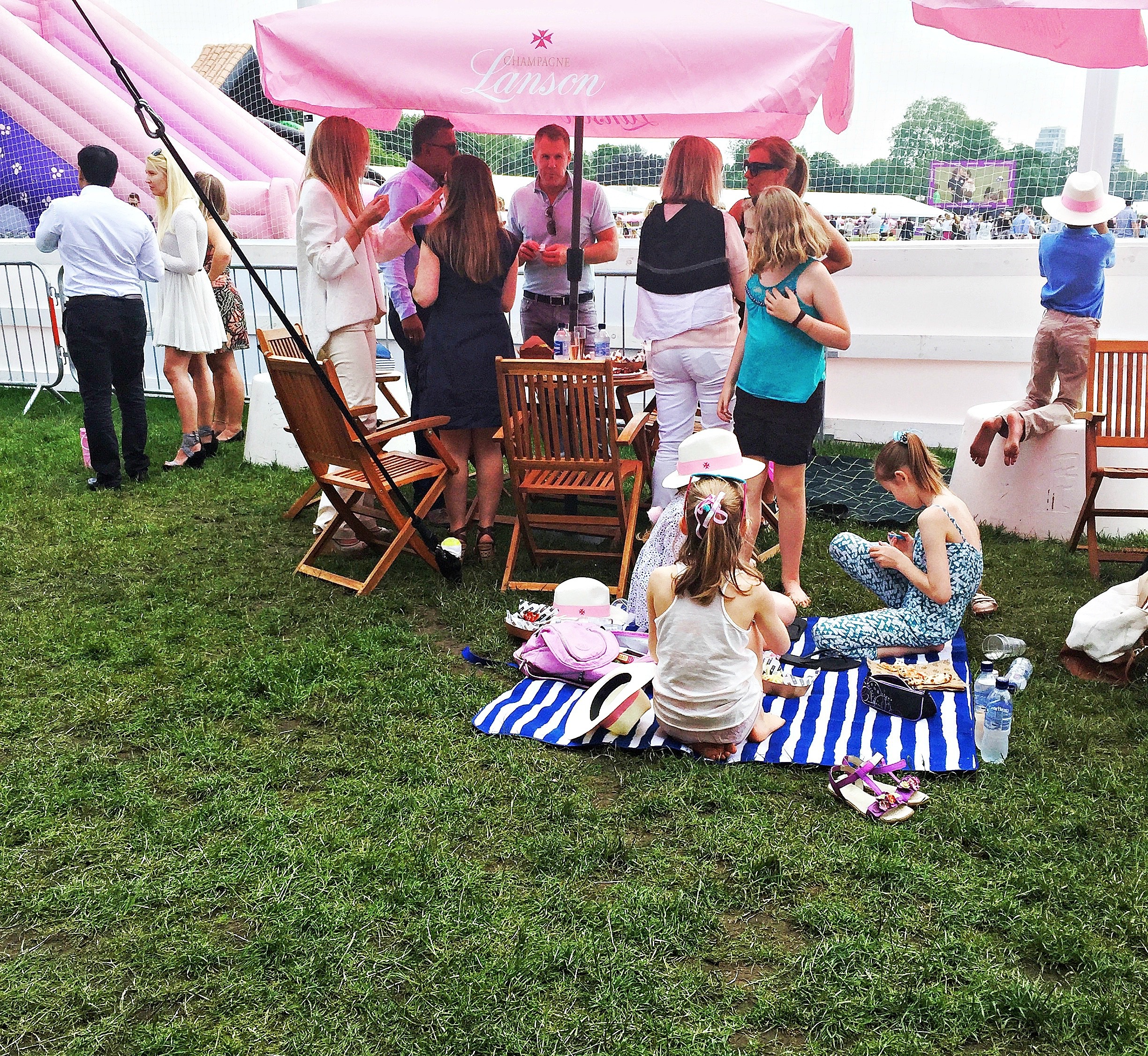 picnicking at Polo in the Park crop