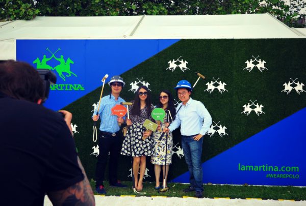 Posing at Polo in the Park