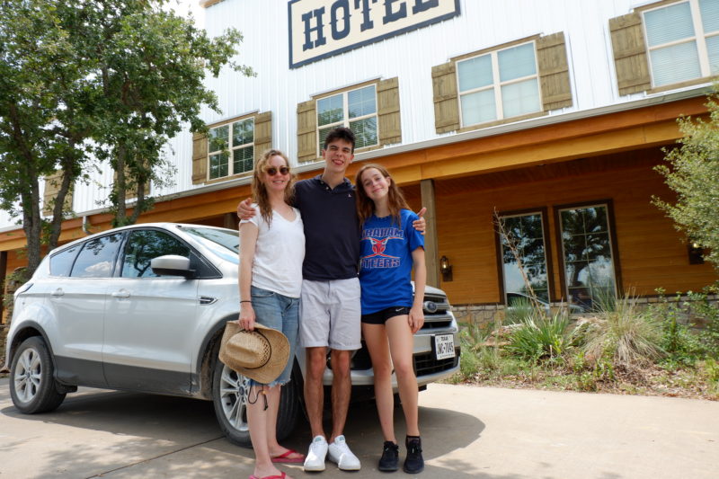 on the road Wildcatter Ranch
