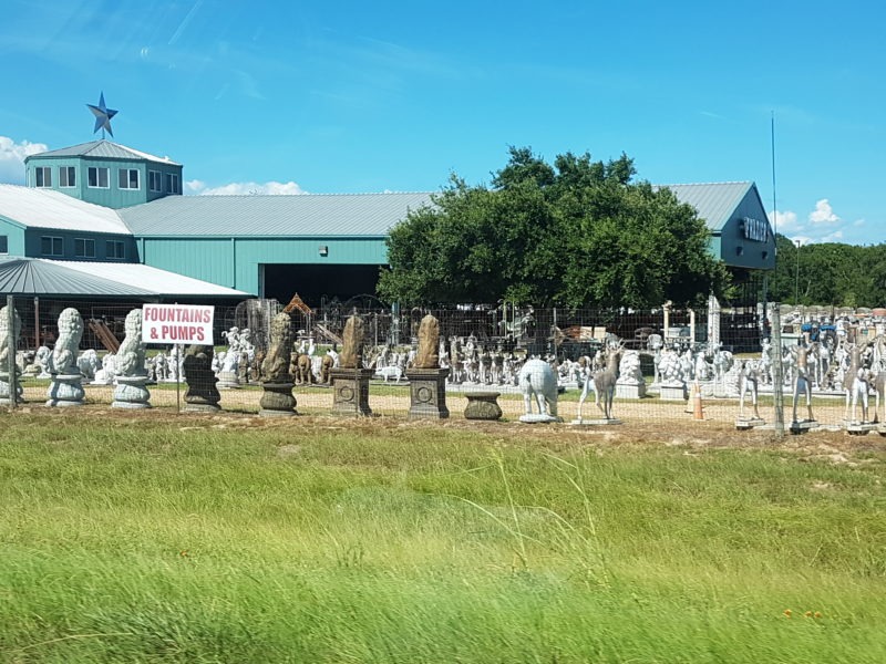 fountains roadside Texas