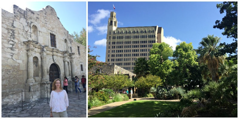 Jen in front of the Alamo - Jenography