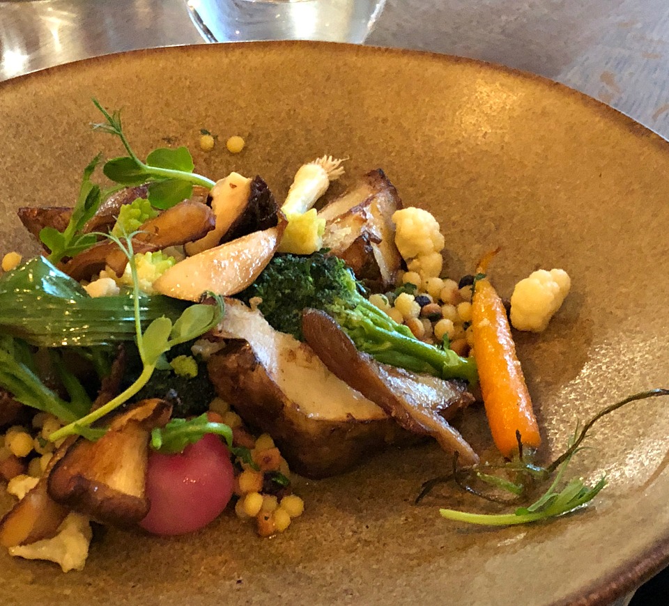 Donington artichoke at Hurley House Hotel