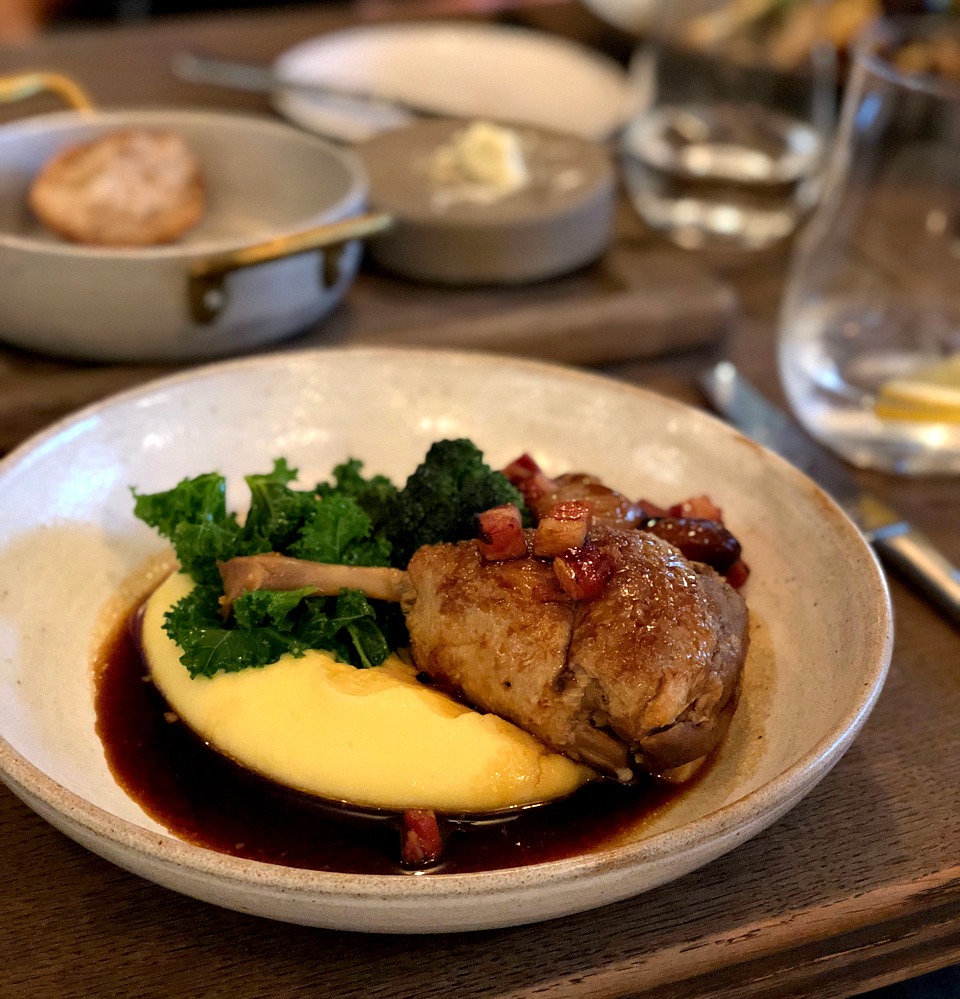 duck leg Hurley House Hotel - Jenography