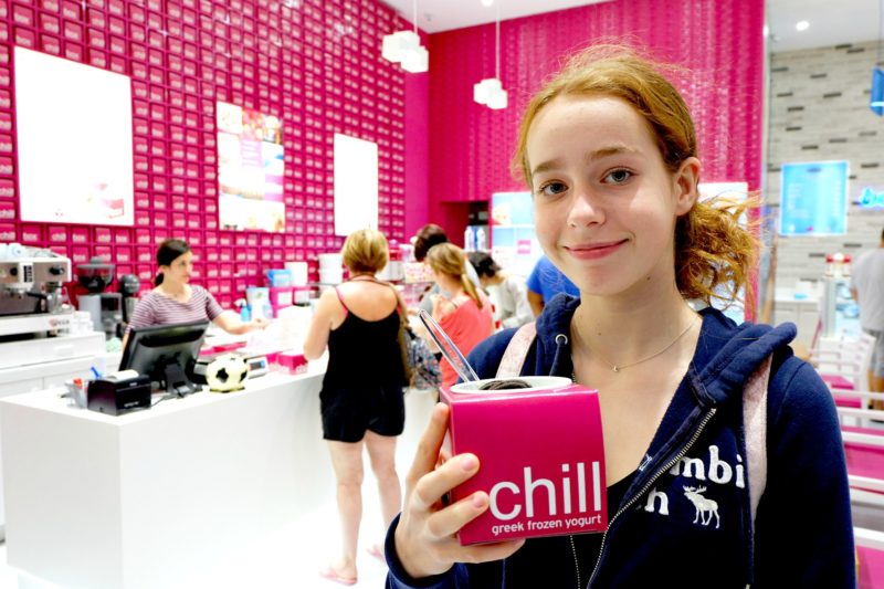 Chill yoghurt in Paphos Cyprus