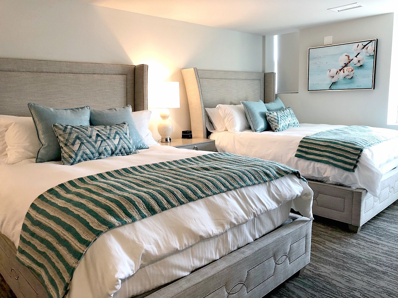 bedroom in 100% Cotton Suite PIoneer Pocket Hotel