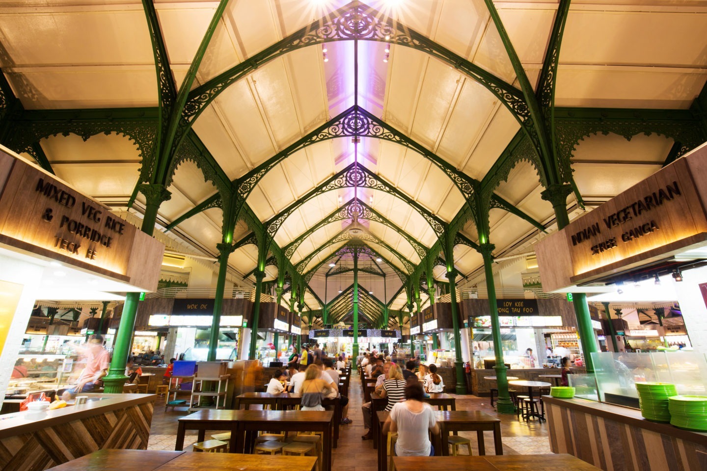 Lau Pa Sat Hawker Center Singapore - Jenography